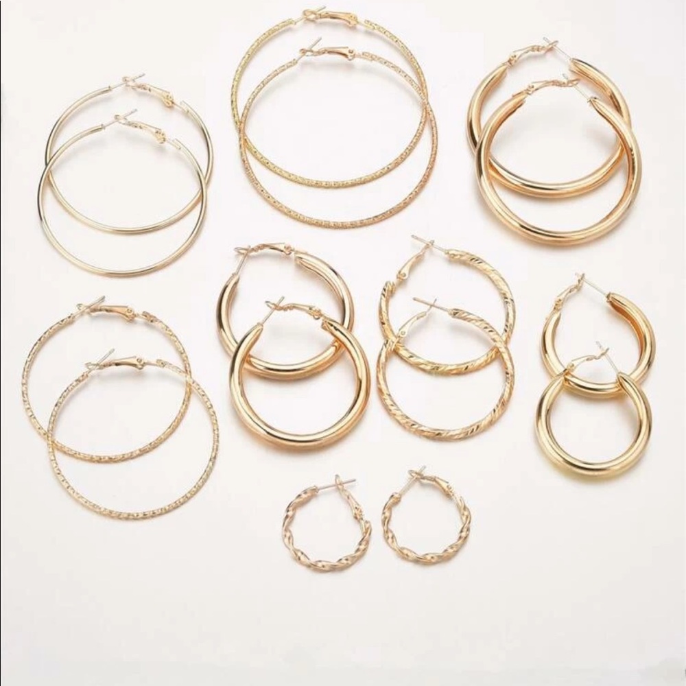 8 pairs earrings - Picture 2 of 2